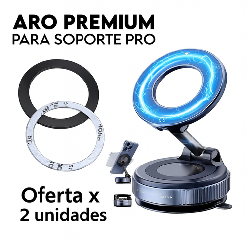Pack X2 Aros Premium para Soporte Magnetico Ultra PRO®️