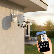 Cargar imagen en el visor de la galería, Cámara de Seguridad WiFi Exterior 360° · Visión Nocturna y Aviso al Celular 🛒