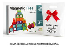 Cargar imagen en el visor de la galería, Bloques Magnéticos para Armar x100 Piezas · Juguete Didáctico Certificado 🛒