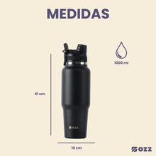 Cargar imagen en el visor de la galería, Automate Ozz 1 Litro Acero Inoxidable · Mate y Termo en Uno 🛒
