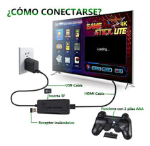 Cargar imagen en el visor de la galería, Gamer Stick 4K · Más de 20.000 Juegos Retro + 2 Joysticks 🛒