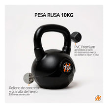 Cargar imagen en el visor de la galería, Pesa Rusa Kettlebell 10 kg · Entrenamiento Funcional en Casa 🛒