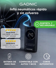 Cargar imagen en el visor de la galería, Mini Inflador de Neumáticos Inalámbrico Gadnic · Recargable 150 PSI 🛒