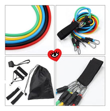Cargar imagen en el visor de la galería, Kit Bandas Elásticas con Manijas · Gimnasio en Casa · 11 Piezas 🔥35%OFF🔥 🛒