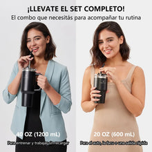 Cargar imagen en el visor de la galería, Kit 2 Vasos Térmicos Acero Inoxidable 1200 + 600 ml · Antiderrame 🔥35%OFF🔥 🛒