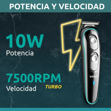 Cargar imagen en el visor de la galería, Patillera y Recortadora de Barba VGR V-055 · Inalámbrica Recargable 🛒