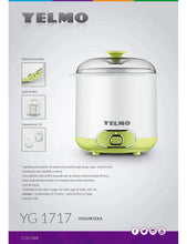 Cargar imagen en el visor de la galería, Yogurtera Yelmo YG-1717 · Yogur Griego y Natural 1,5 L 🛒