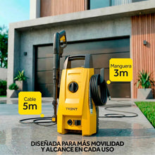 Cargar imagen en el visor de la galería, Hidrolavadora Eléctrica Alta Presión Trent 1600 PSI · 110 Bar con Accesorios 🛒