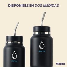Cargar imagen en el visor de la galería, Automate Ozz 1 Litro Acero Inoxidable · Mate y Termo en Uno 🛒