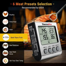Cargar imagen en el visor de la galería, Termómetro Digital para Asado ThermoPro TP-17 · Doble Sonda con Alarma 🛒