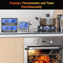 Cargar imagen en el visor de la galería, Termómetro Digital para Asado ThermoPro TP-17 · Doble Sonda con Alarma 🛒