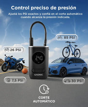 Cargar imagen en el visor de la galería, Mini Inflador de Neumáticos Inalámbrico Gadnic · Recargable 150 PSI 🛒