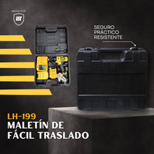 Cargar imagen en el visor de la galería, Taladro Atornillador Percutor Inalámbrico Garden Plus · 2 Baterías + Maletín 🛒