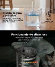 Cargar imagen en el visor de la galería, Fuente Bebedero Automático para Gatos y Perros Gadnic · Con Filtro 🛒