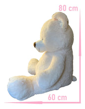 Cargar imagen en el visor de la galería, Oso de Peluche Gigante 1,30 m Dream Pig · Crema Premium Súper Suave 🛒