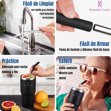 Cargar imagen en el visor de la galería, Kit 2 Vasos Térmicos Acero Inoxidable 1200 + 600 ml · Antiderrame 🔥35%OFF🔥 🛒