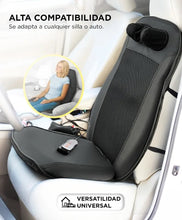 Cargar imagen en el visor de la galería, Asiento Masajeador Shiatsu Gadnic Álamo · Cuello, Espalda y Glúteos con Calor 🛒
