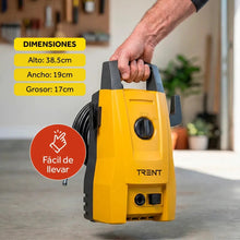 Cargar imagen en el visor de la galería, Hidrolavadora Eléctrica Alta Presión Trent 1600 PSI · 110 Bar con Accesorios 🛒