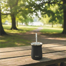 Cargar imagen en el visor de la galería, Pack x2 Mates Térmicos de Acero Inoxidable con Bombilla · Doble Pared 🛒