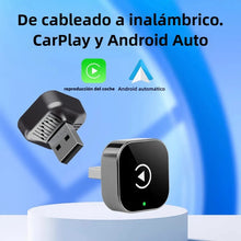 Cargar imagen en el visor de la galería, Adaptador CarPlay y Android Auto Inalámbrico · Chau Cables 🛒