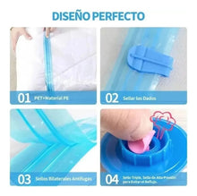 Cargar imagen en el visor de la galería, Bolsas al Vacío x16 con Bomba · Ahorrá Espacio en Placard y Valija 🔥35%OFF🔥 🛒
