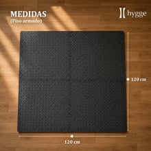 Cargar imagen en el visor de la galería, Pack 4 Pisos Goma Eva Encastrables 60x60 · 10 mm · Gimnasio en Casa 🔥35%OFF🔥 🛒