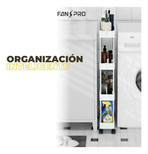 Cargar imagen en el visor de la galería, Carrito Organizador Angosto 4 Niveles con Ruedas · Cocina y Baño 🔥35%OFF🔥 🛒