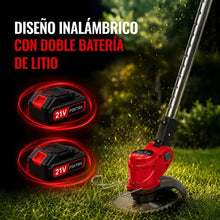Cargar imagen en el visor de la galería, Bordeadora Inalámbrica Pektra 450W 4 en 1 · 2 Baterías · Liviana 🛒