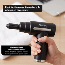 Cargar imagen en el visor de la galería, Pistola Masajeadora Alpina AMI-03 · Inalámbrica · 4 Cabezales 🔥35%OFF🔥 🛒