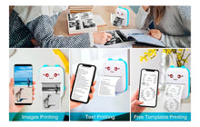 Cargar imagen en el visor de la galería, Mini Impresora Térmica Bluetooth Portátil · Stickers, Fotos y Etiquetas 🛒