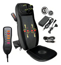 Cargar imagen en el visor de la galería, Asiento Masajeador Shiatsu Gadnic Álamo · Cuello, Espalda y Glúteos con Calor 🛒