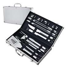 Cargar imagen en el visor de la galería, Set Asador Unex 19 Piezas Acero Inoxidable con Maletín de Aluminio 🛒