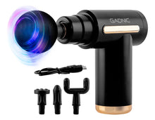 Cargar imagen en el visor de la galería, Pistola Masajeadora Muscular Gadnic · 6 Velocidades 4 Cabezales 🛒