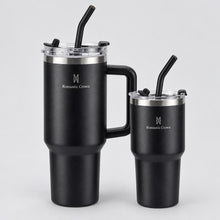 Cargar imagen en el visor de la galería, Kit 2 Vasos Térmicos Acero Inoxidable 1200 + 600 ml · Antiderrame 🔥35%OFF🔥 🛒