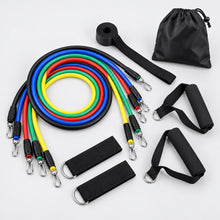 Cargar imagen en el visor de la galería, Kit Bandas Elásticas con Manijas · Gimnasio en Casa · 11 Piezas 🔥35%OFF🔥 🛒