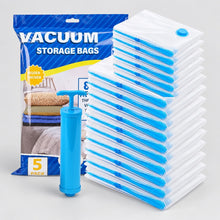 Cargar imagen en el visor de la galería, Bolsas al Vacío x16 con Bomba · Ahorrá Espacio en Placard y Valija 🔥35%OFF🔥 🛒