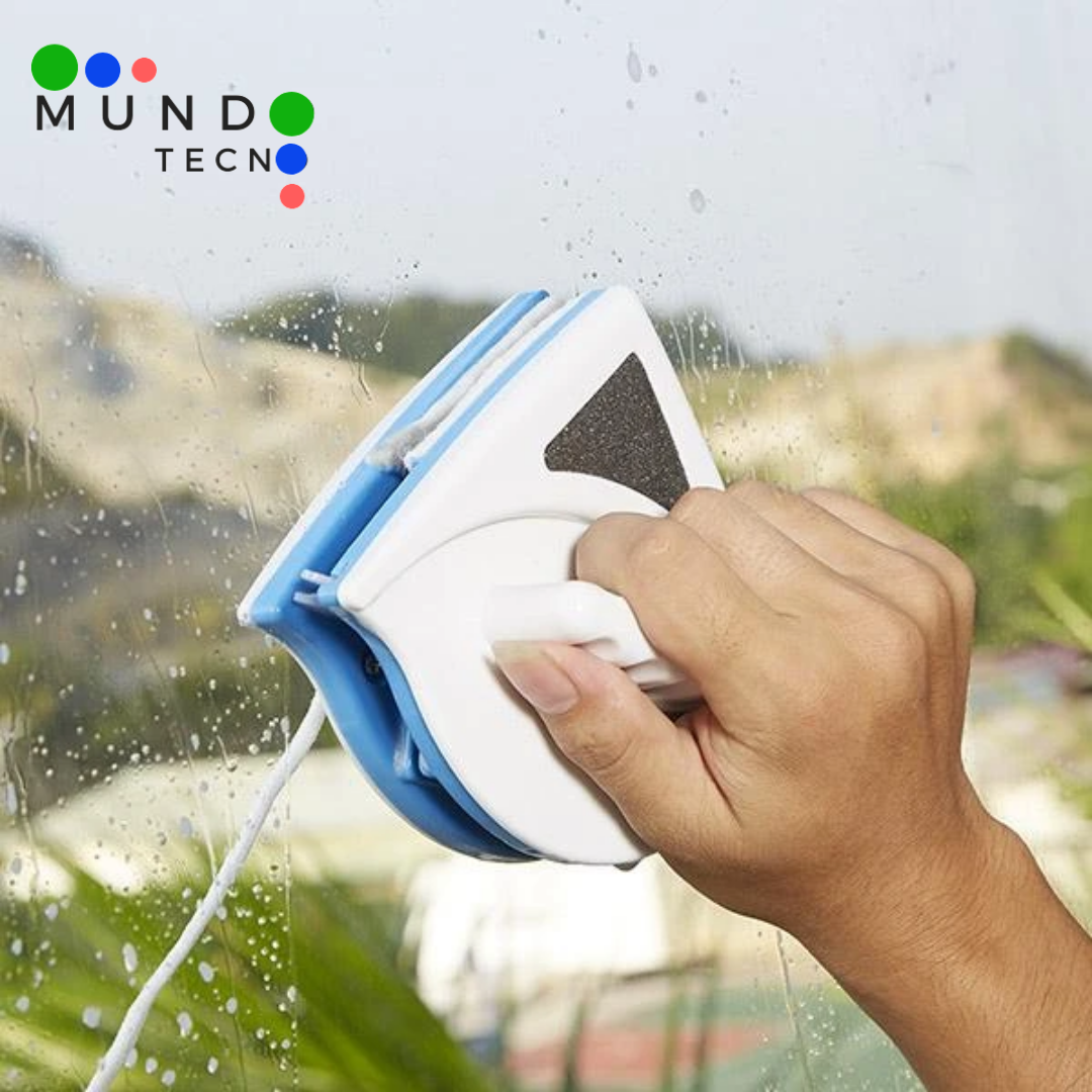 Limpiador de vidrios magnético Premium 50% de descuento 🔥 – A TU